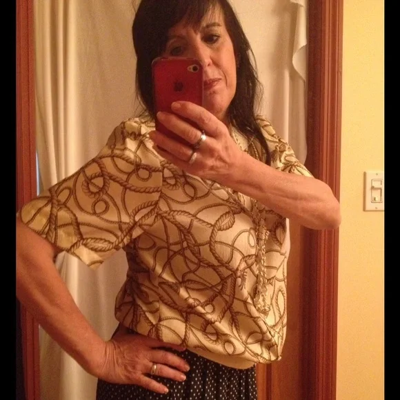 Vintage‎ Blousy Top Ropes & Tassels ! - Picture 3 of 4